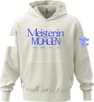 Hoodie "Meister:in von morgen" weiß +...