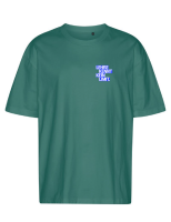 T-Shirt "LEHRE KENNT KEIN LIMIT" petrol +...