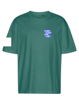 T-Shirt "LEHRE KENNT KEIN LIMIT" petrol +...